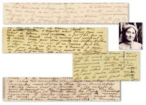 Courriers échangés entre les Quintenassiens et leurs soldats