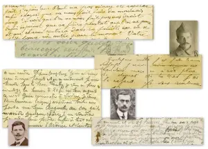 Courriers échangés entre les Quintenassiens et leurs soldats