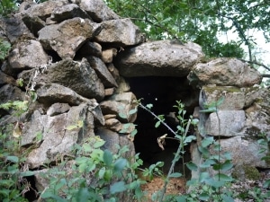 1/2 • Cabane de pierres sèches (Font-Blanche 3) • Photo Francis Mandeau