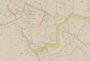 3/3 • Croix de Brézenaud • Cadastre vers 1830
