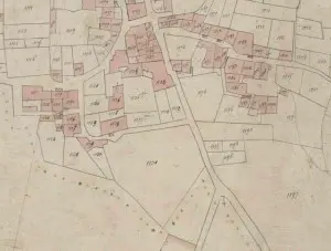 2/3 • Croix de Chiflet • Cadastre vers 1830