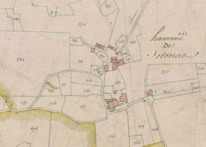 2/2 • Croix de Seytenas • Cadastre vers 1830