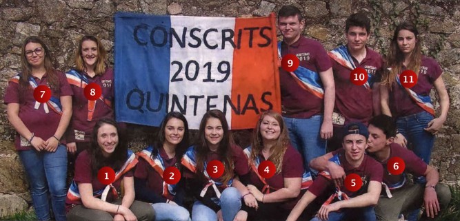 Conscrits de Quintenas • Classe 2019