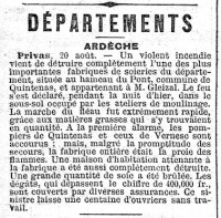 Article paru dans La Lanterne le 22 août 1895 • Source BNF