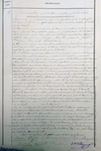 1890 • Création d'une commission pour les eaux • Source Mairie de Quintenas