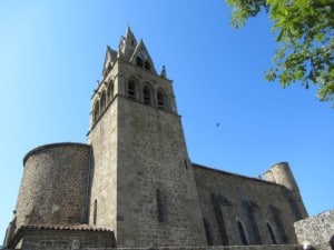 Eglise romane fortifiée de Quintenas • 2019 • Photographie Brigitte Guirronnet