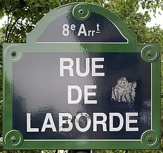Plaque_Rue_Laborde_-_Paris_VIII