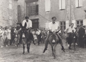 1968 - Course d'ânes