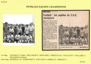 Pupilles Champions Drôme-Ardèche 1993