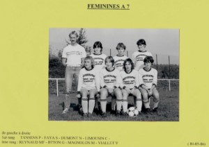 Féminines à 7 1985-86