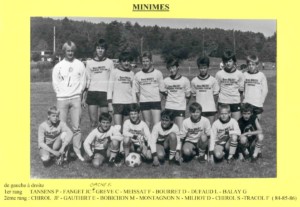 Minimes 1985-86