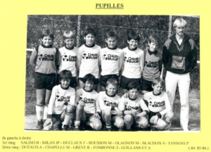 Pupilles 1985-86