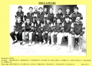 Educateurs 1986-87