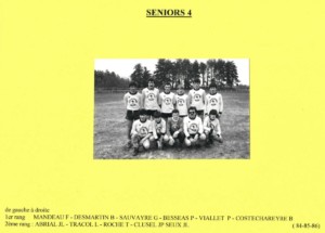 Seniors 4 1985-86