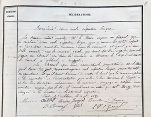 1891-Demande de classe enfantine laïque