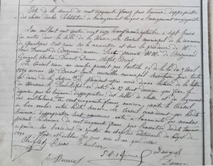 1891-Appropriation des classes de l'école communale de garçons