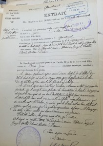 1891-Laïcisation de l'école de garçons acceptée