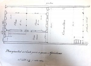 1892-Plan de l'école privée de garçons