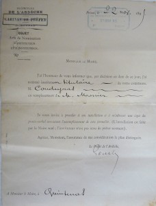 1895-Remplacement de M. Monier