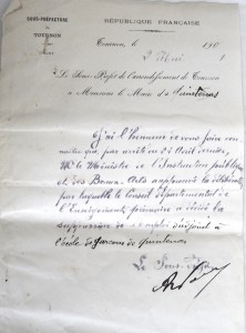 1901-Suppression adjoint école publique