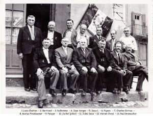 1955 - Réunion d'anciens combattants