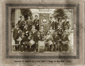 Festival de musique du Péage-de-Roussillon en 1895