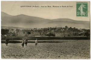 La campagne de Quintenas