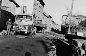 René Guironnet et son camion • 1960