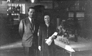 Émile Glaizal et Mme Élise Verdier • 1948