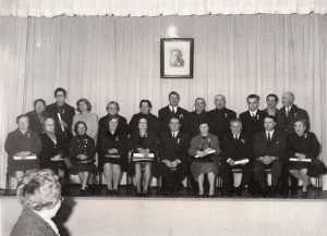 Remise de médailles aux employés du Moulin • 1970