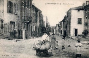 La Grande rue en 1916