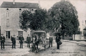 Place du Pontet vers 1918
