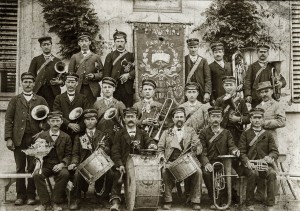 L’Avenir, fanfare de Quintenas en 1895