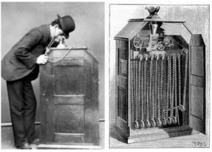 Le Kinétoscope de Thomas Edison