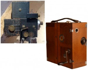 La caméra Gaumont, fabriquée par Léon Gaumont en 1912 