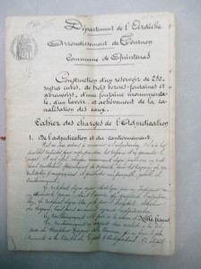 1896 • Cahier des charges 1