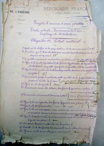 1893 • Questionnaire administratif sur l'amenée des eaux 1