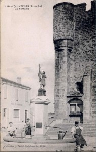 La fontaine au début du XXe siècle