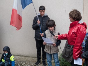 Baptême républicain de l'École primaire publique Marie Misery