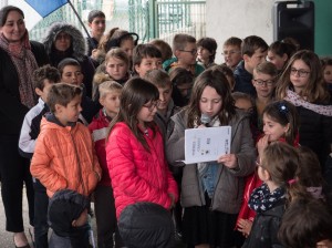 Baptême républicain de l'École primaire publique Marie Misery