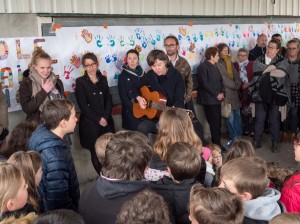 Baptême républicain de l'École primaire publique Marie Misery