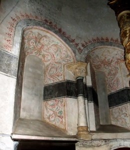 Baies romanes de l'abside