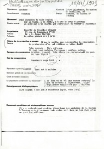 1973 Dossier de classement Monument Historique (1)